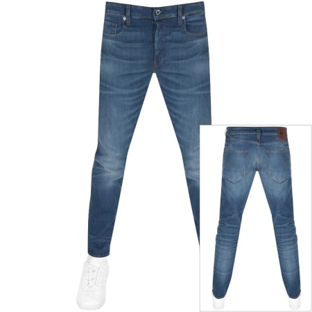 Product Image for G Star Raw 3301 Slim Fit Jeans Blue