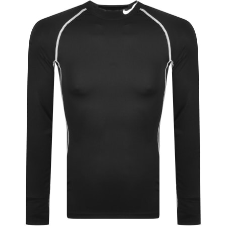 Product Image for Nike Training Long Sleeve Mock T Shirt Black