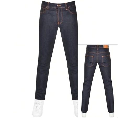 Product Image for Nudie Jeans Lean Dean Jeans Dips Navy
