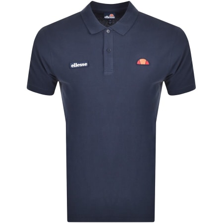Product Image for Ellesse Montura Short Sleeved Polo T Shirt Navy