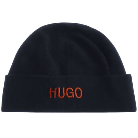 Product Image for HUGO Xemu Beanie Hat Navy