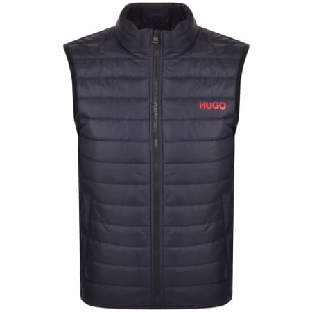 Product Image for HUGO Bentino Padded Gilet Navy
