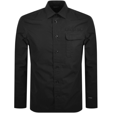 Product Image for G Star Raw Pen Pocket Long Sleeve Shirt Black