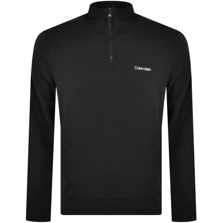 Product Image for Calvin Klein Half Zip Sweatshirt Black