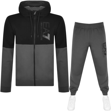 Product Image for EA7 Emporio Armani Logo Tracksuit Black