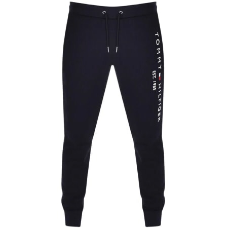 Product Image for Tommy Hilfiger Logo Jogging Bottoms Navy