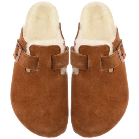 Product Image for Birkenstock Boston VL Suede Mules Brown