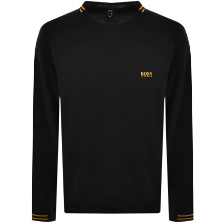 Product Image for BOSS Ronard Knitted Jumper Black