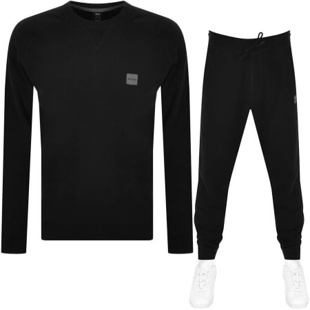 Product Image for BOSS Westart Sestart Crew Tracksuit Black