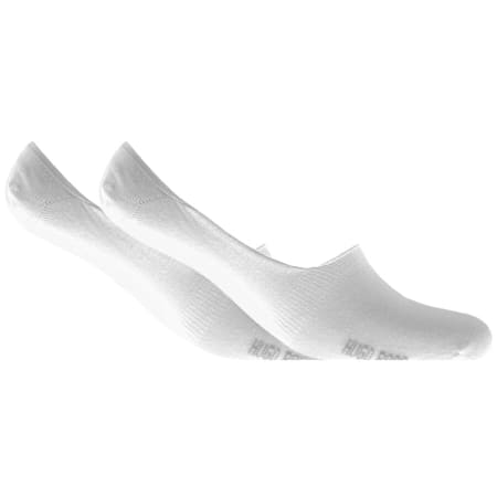 Product Image for BOSS 2 Pack Liner Socks White