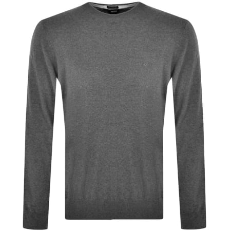 Product Image for BOSS Pacas L Knit Jumper Grey