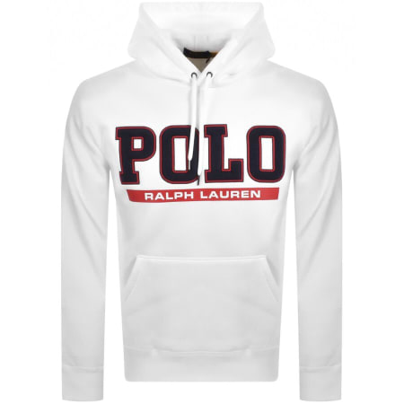 Product Image for Ralph Lauren Pullover Hoodie White
