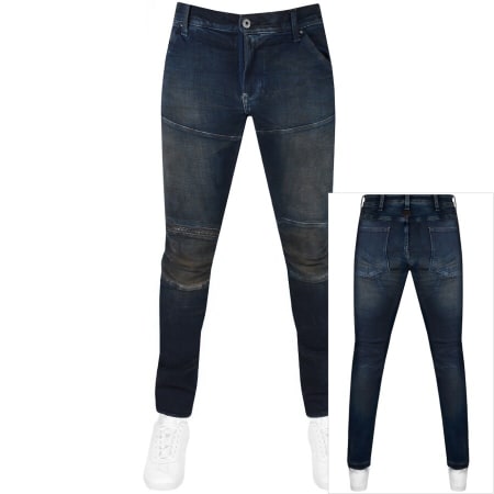 Product Image for G Star Raw 5620 3D Skinny Jeans Navy