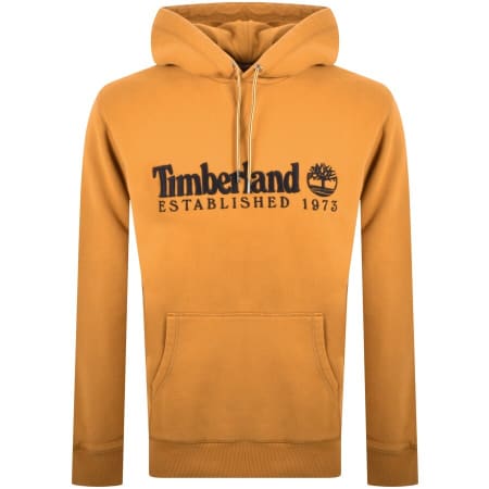Product Image for Timberland Logo Hoodie Brown