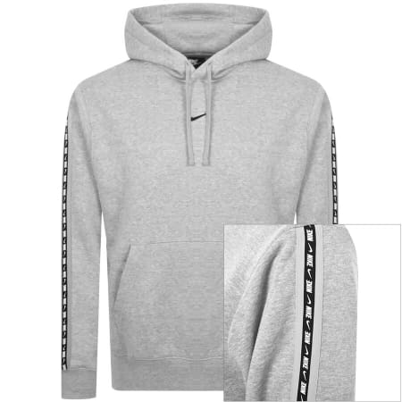 Product Image for Nike Repeat Logo Pullover Hoodie Grey