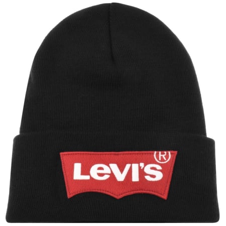 Product Image for Levis Batwing Logo Beanie Hat Black