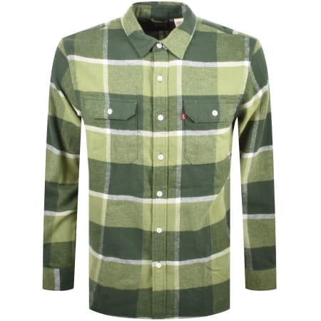 Product Image for Levis Jackson Worker Long Sleeve Shirt Green