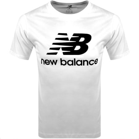Product Image for New Balance Essentials Logo T Shirt White