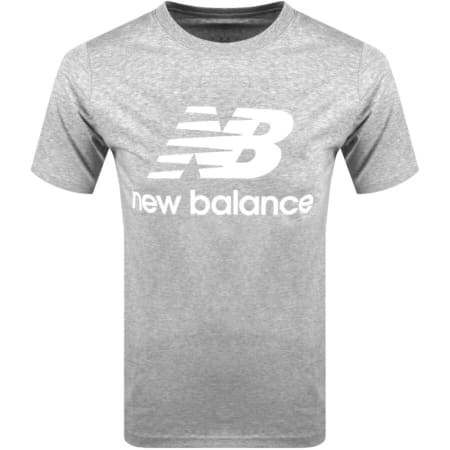 Product Image for New Balance Essentials Logo T Shirt Grey