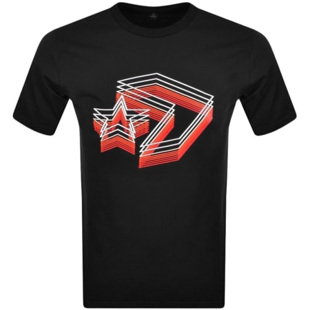 Product Image for Converse Double Dribble Logo T Shirt Black