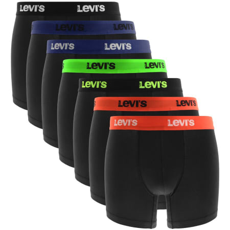 Product Image for Levis Underwear 7 Pack Boxer Shorts Black