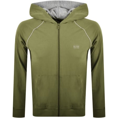 Product Image for BOSS Full Zip Hoodie Green