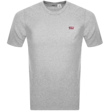 Product Image for Levis Original Crew Neck Logo T Shirt Grey