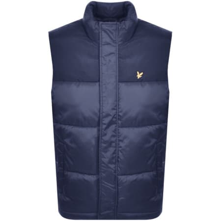 Product Image for Lyle And Scott Wadded Gilet Jacket Navy
