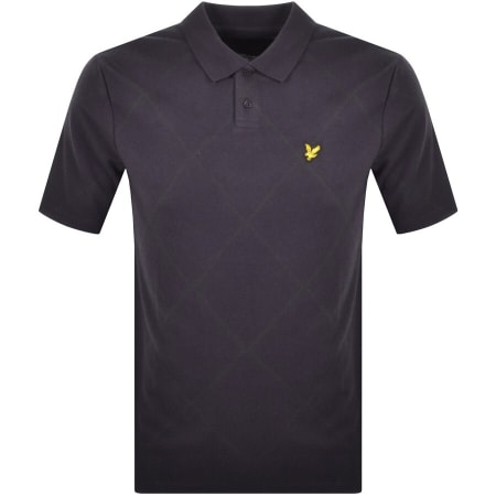 Product Image for Lyle And Scott Short Sleeved Polo T Shirt Navy