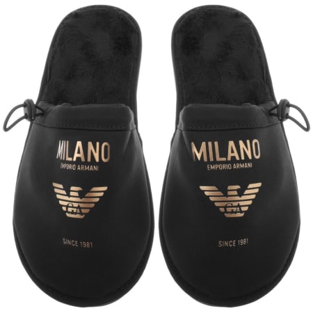 Product Image for Emporio Armani Slippers Black