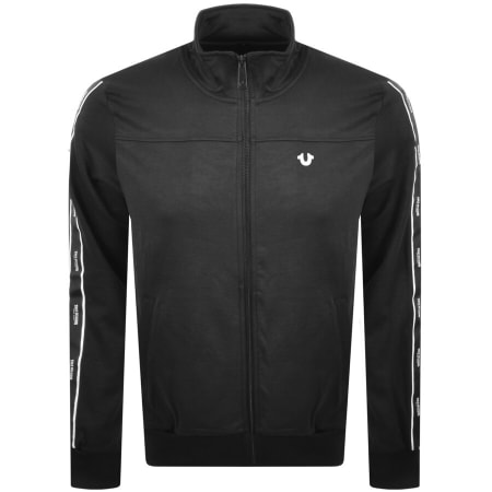 Product Image for True Religion Logo Full Zip Sweatshirt Black