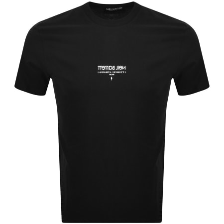 Product Image for Neil Barrett Coordina Logo T Shirt Black