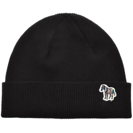 Product Image for PS By Paul Smith Logo Beanie Hat Black