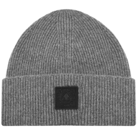 Product Image for Moose Knuckles Shawbank Beanie Hat Grey