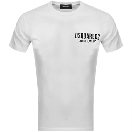 Product Image for DSQUARED2 Short Sleeved T Shirt White