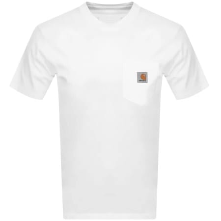 Product Image for Carhartt WIP Short Sleeved Pocket T Shirt White