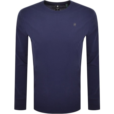 Product Image for G Star Raw Lash Long Sleeved T Shirt Navy
