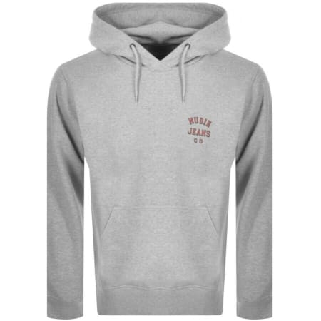 Product Image for Nudie Jeans Franke Hoodie Grey