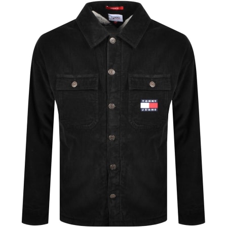 Product Image for Tommy Jeans Corduroy Overshirt Black