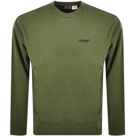 Product Image for Levis Crew Neck Sweatshirt Khaki