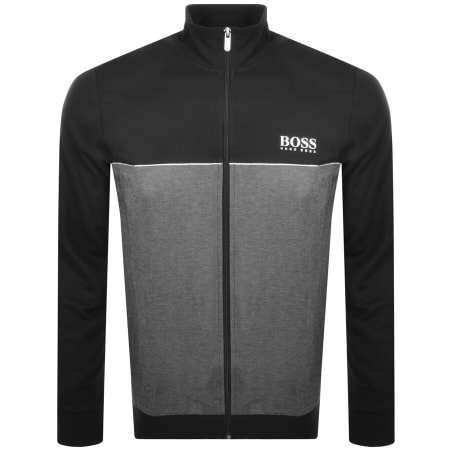 Product Image for BOSS Bodywear Lounge Full Zip Track Top Black