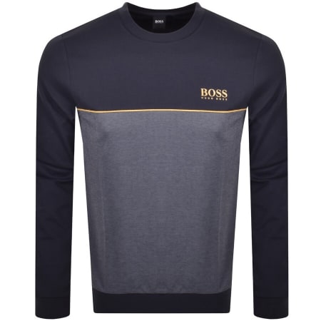 Product Image for BOSS Bodywear Lounge Sweatshirt Navy