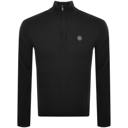 Product Image for Pretty Green Merino Knit Jumper Black