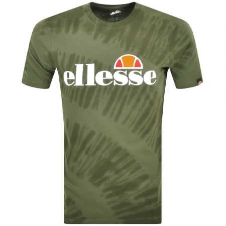 Product Image for Ellesse SL Prado Tie Dye T Shirt Green
