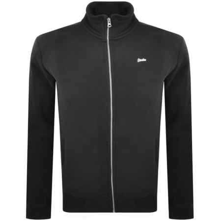 Product Image for Superdry Full Zip Logo Sweatshirt Black