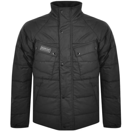 Product Image for Barbour International Baffle Wax Jacket Black