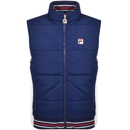 Product Image for Fila Vintage Matias Puffer Gilet Navy