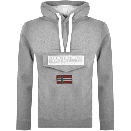 Product Image for Napapijri Bergee Hoodie Grey