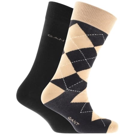 Product Image for Gant Two Pack Socks Black