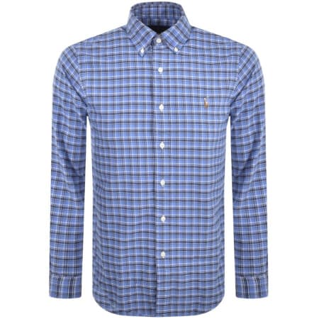Product Image for Ralph Lauren Oxford Long Sleeve Shirt Blue